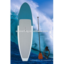 Tablero de paddle stand up paddle board / tabla de surf stand up paddle board de alta calidad clásica y barata de pintura azul